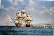 unknow artist Seascape, boats, ships and warships. 37 USA oil painting artist